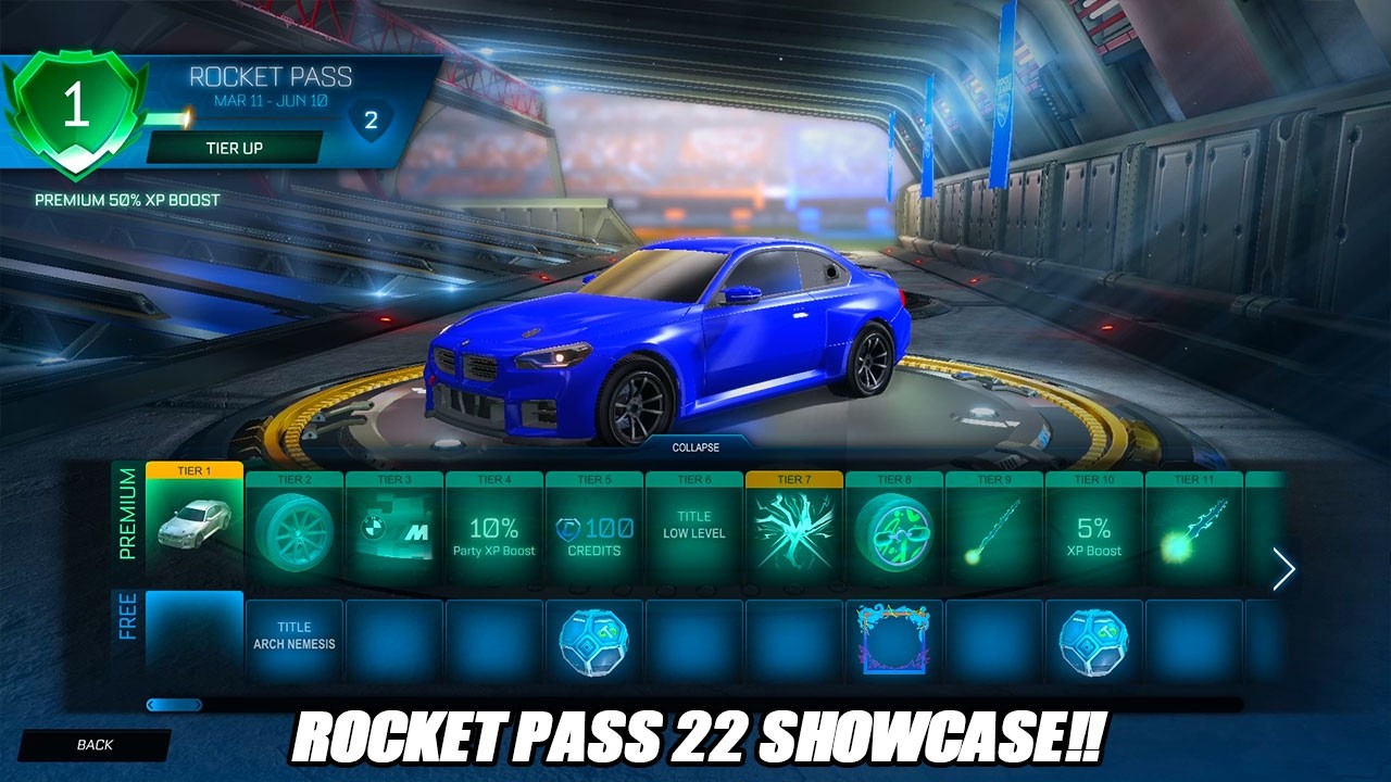Представляем все *НОВОЕ* в Rocket Pass 22-го сезона!!! - Обновление Rocket League 22-го сезона