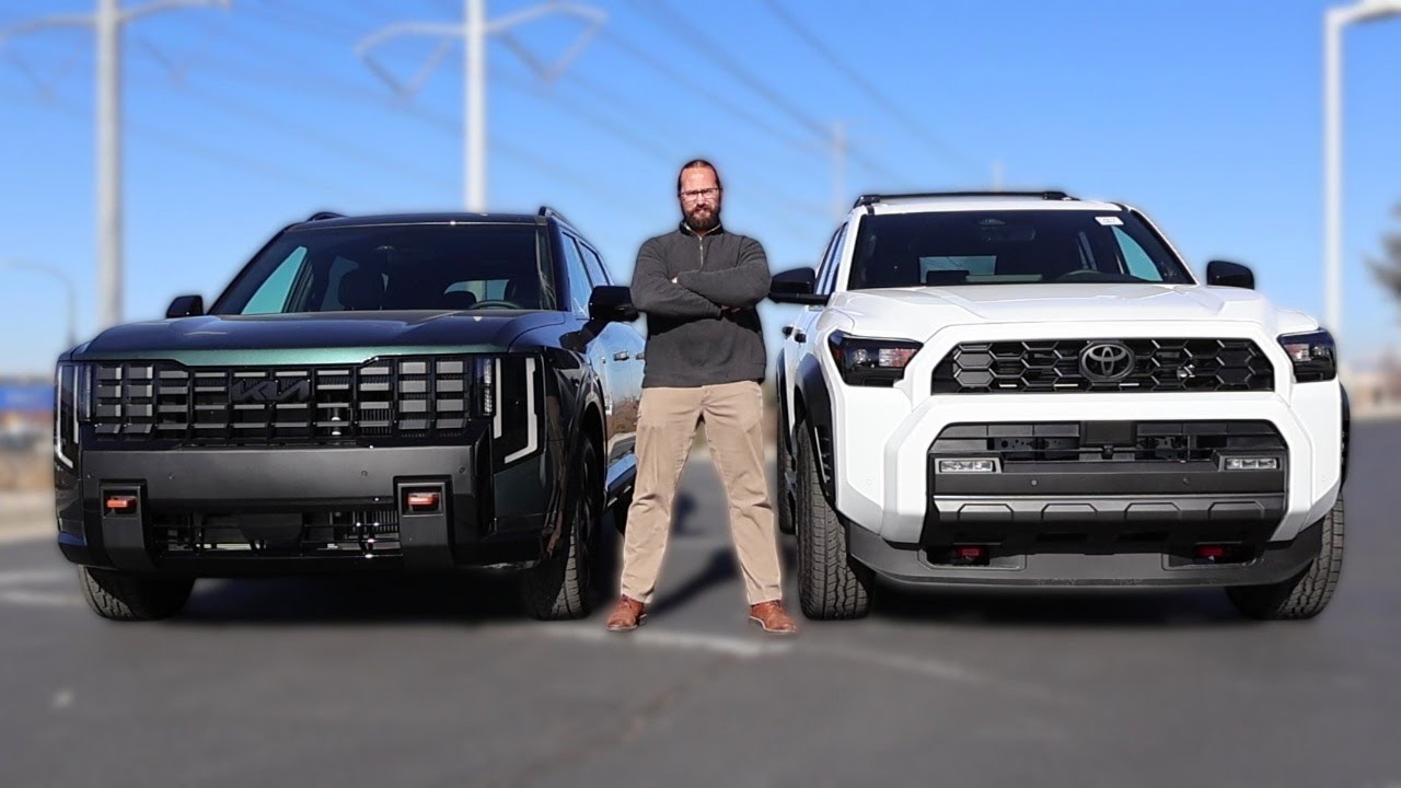 Kia просто всех уделывает! //Kia Telluride 2027 года против Toyota 4Runner 2026 года//