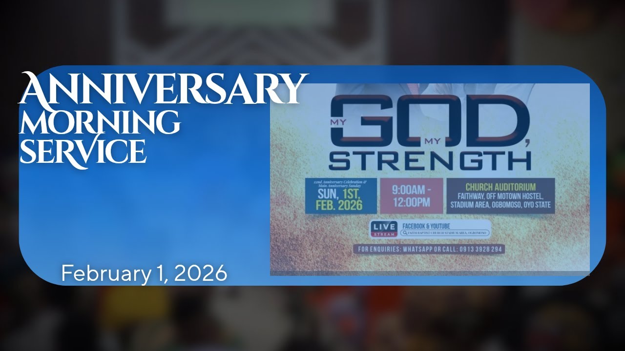 | | Sunday Morning Service | February 1, 2026