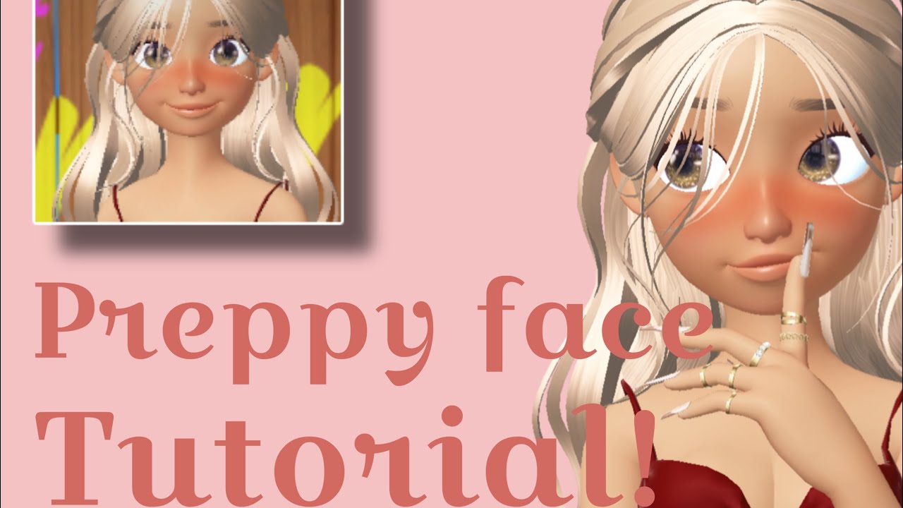 Preppy face tutorial on ZEPETO! ||AddisDiary||