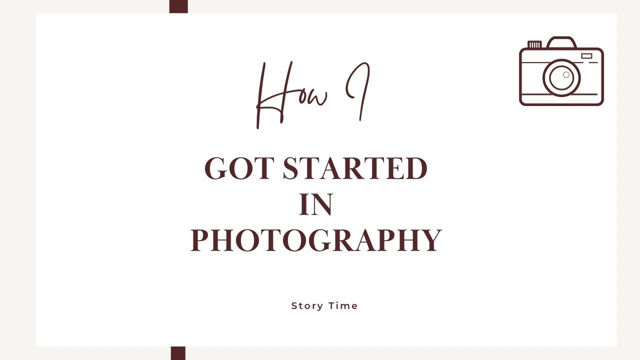 How I got started in photography 📸| Story Time 🎞