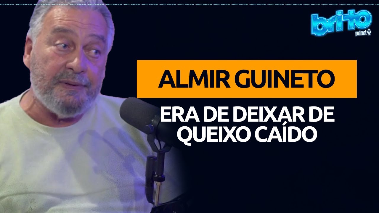 CHEGUEI A TOCAR COM O PAI DO ALMIR GUINETO | PAULÃO 7 CORDAS no Brito podcast