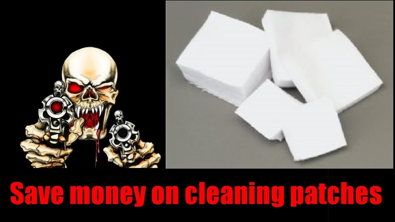 Save money on cleaning patches