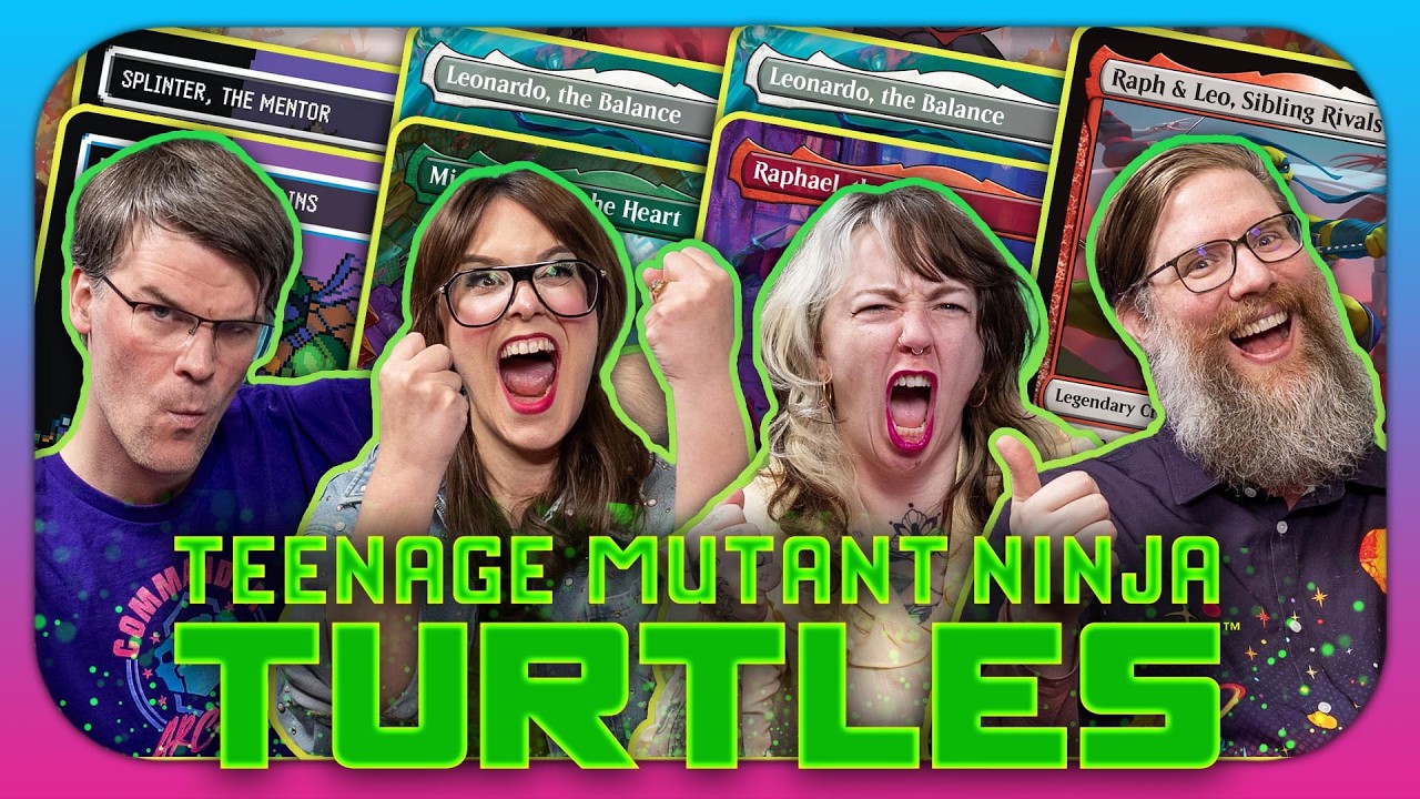 TMNT x MTG 🍕 New Turtle Brews! | Splinter & Donatello v. Michelangelo v. Raphael v. Raph & Leo