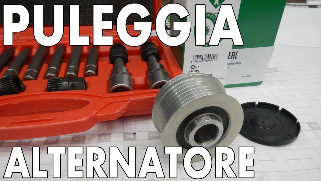 UNBOXING PULEGGIA RUOTA LIBERA ALTERNATORE E KIT CHIAVI