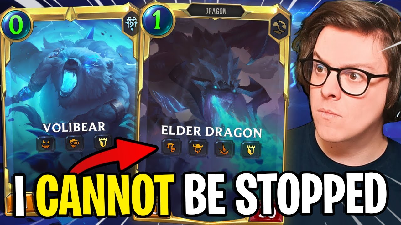 ELDER DRAGON IS INSANE!!! I LOVE THIS DECK SO MUCH - Legends of Runeterra