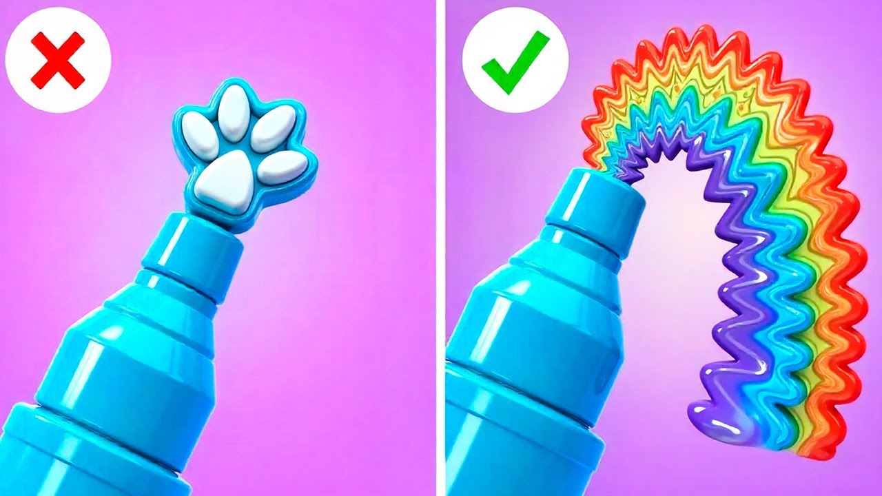School Cats Try Gadgets You’ve NEVER Seen Before! 🌈