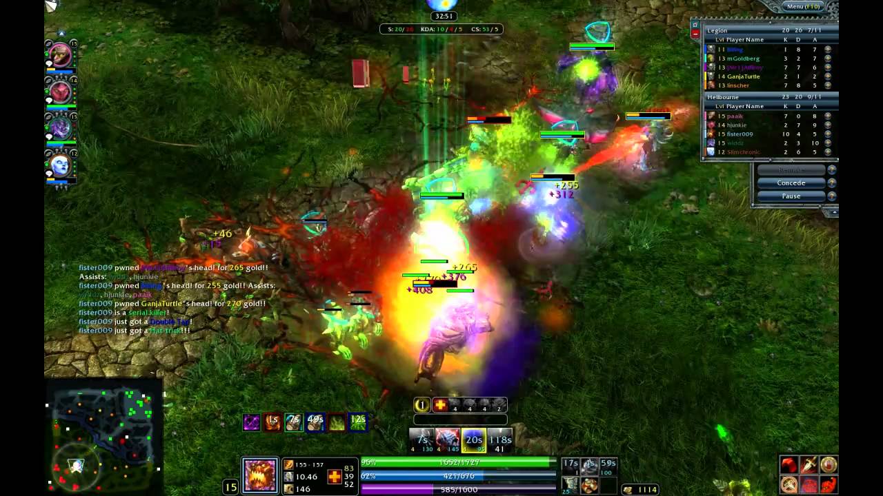 HoN|fister009 as Balphagore - Quadkill - by Videos Of Newerth