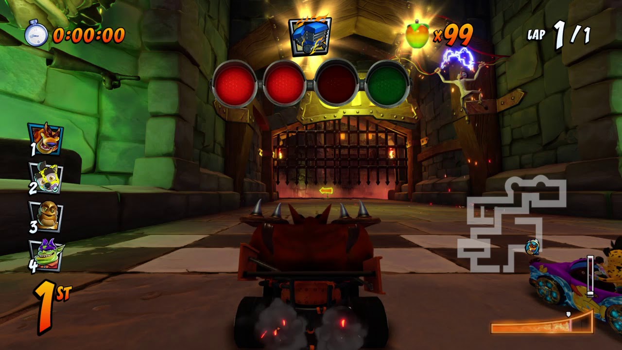 CTR Nitro Fueled Nitro Cup Championship 150cc With Tiny The Tiger