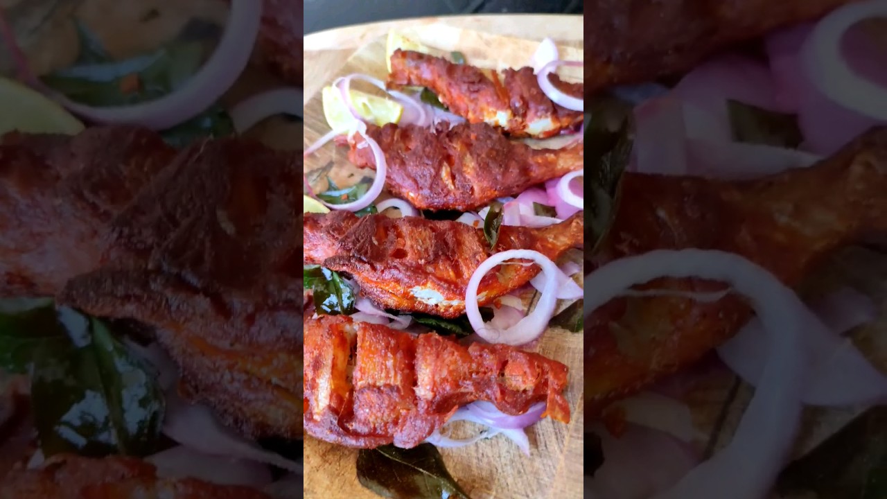 Red Snapper (Sankara) fish fry #shorts
