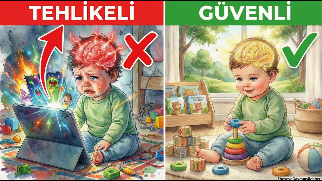 0–3 Yaş Bebeğinizin Beynini Zorluyor Olabilirsiniz — HEMEN DURDURUN!