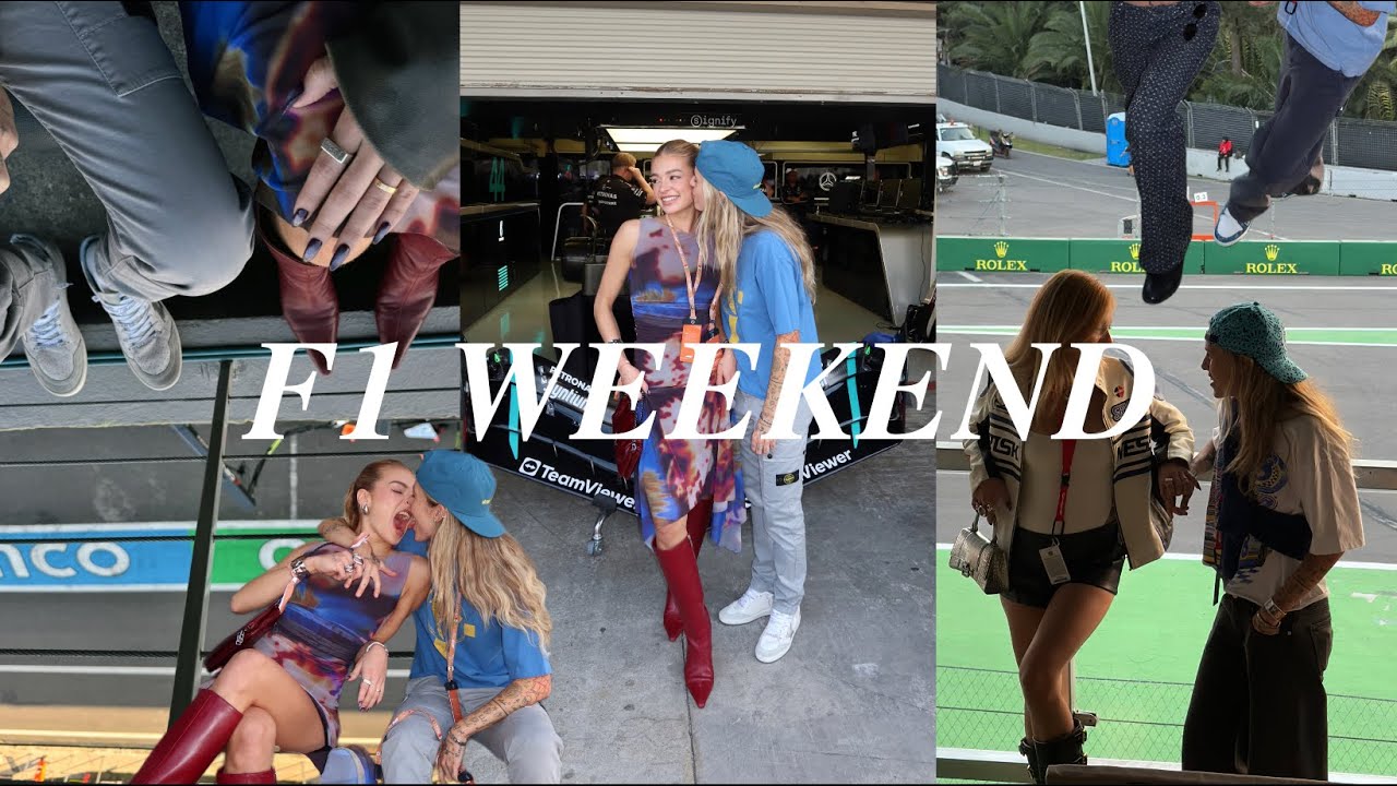 F1 WEEKEND / conocimos a Lewis Hamilton, comimos y bailamos