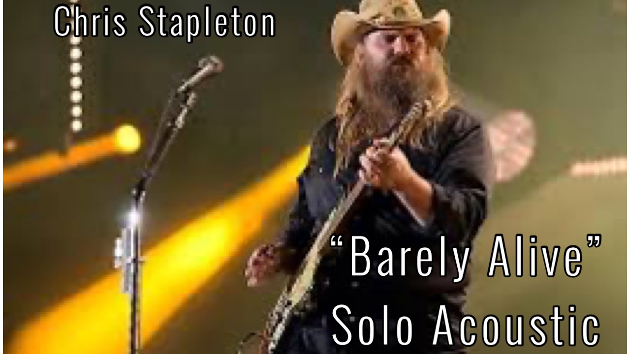 2025 Chris Stapleton &ldquo;Barely Alive&rdquo; solo acoustic