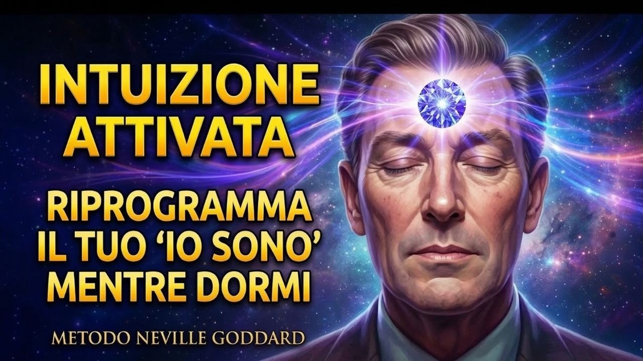 NEVILLE GODDARD  RIPROGRAMMA LA TUA MENTE MENTRE DORMI E RISVEGLIA UN’INTUIZIONE CHE NON SBAGLIA MAI