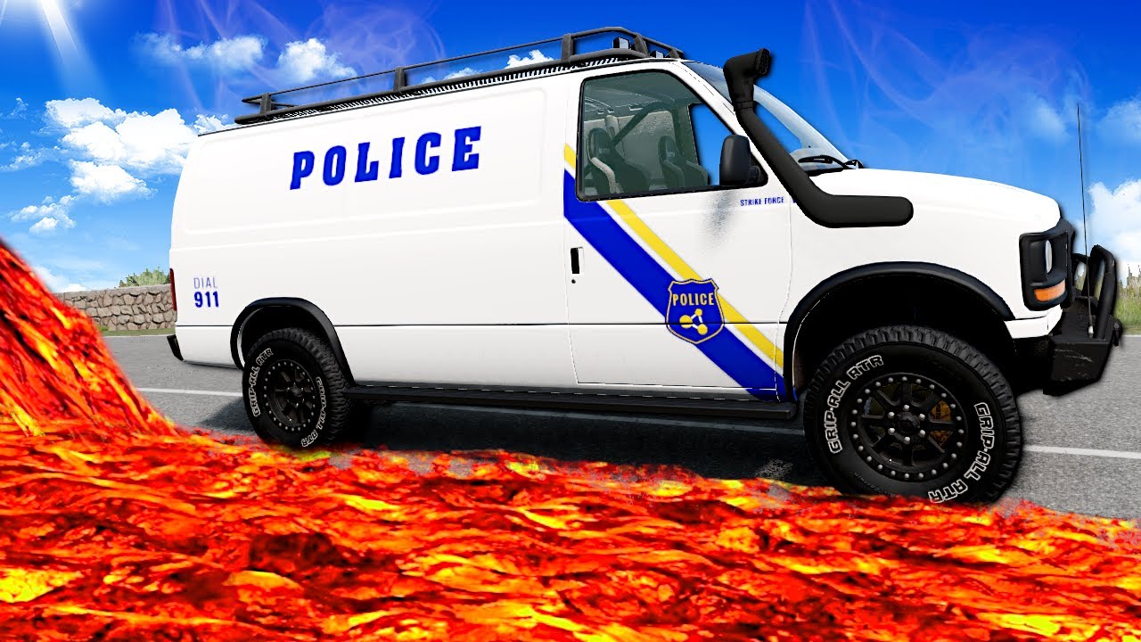 LAVA IS RISING in BeamNG!