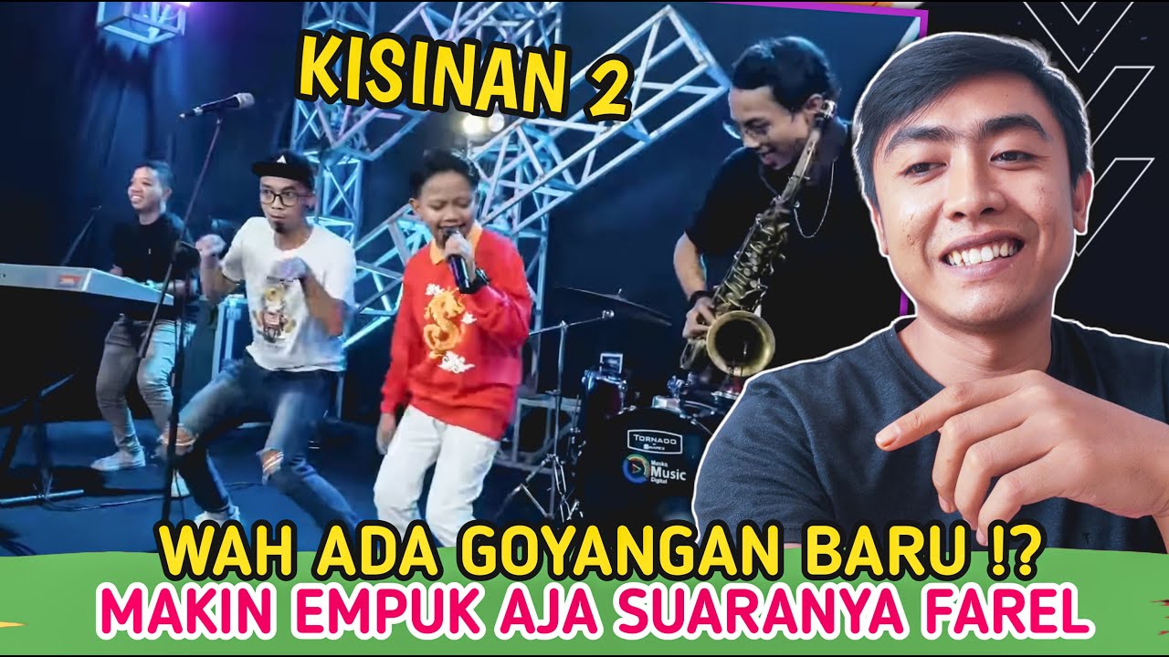 NAGIH 🛑 REAKSI FAREL PRAYOGA NYANYI KISINAN 2 (OFFICIAL MUSIC VIDEO FP MUSIC)
