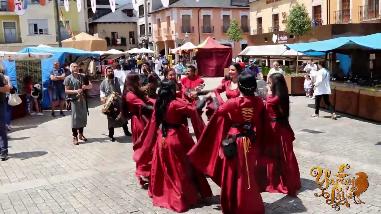Danza Medieval Inglesa - Yareaj laila en España - Medieval dance