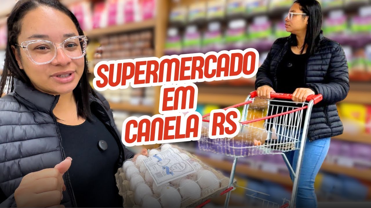 MERCADO EM CANELA RS CARO OU BARATO? VALORES 2025 #vidadenois2 #vlog #gramado #canela