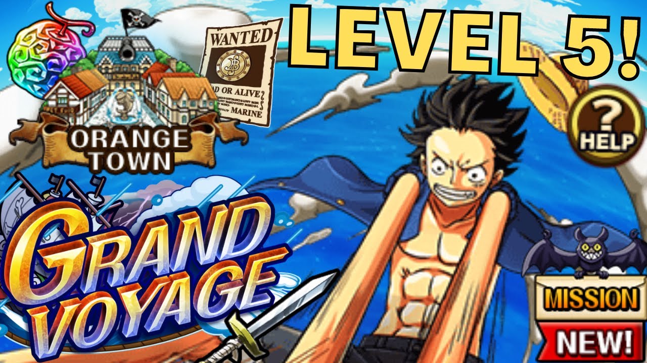 OPTC Grand Voyage vs Luffy! LV 5 GUIDE - Orange Town (One Piece Treasure Cruise)