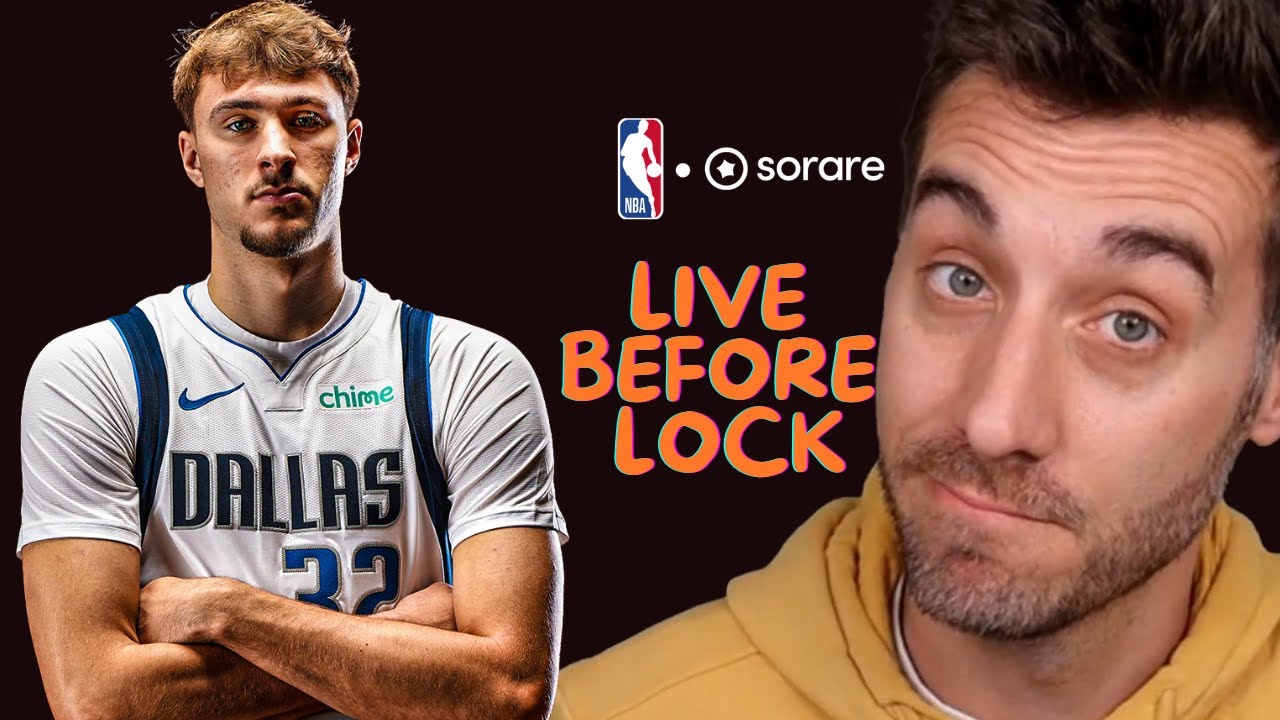 The Best Plays for Game Week 2 on Sorare NBA| LIVE BEFORE LOCK