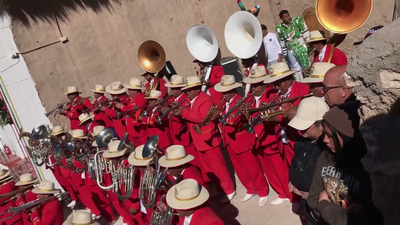 Gran diablada Calameña - banda poopo turno dia 8 - ayquina 2023