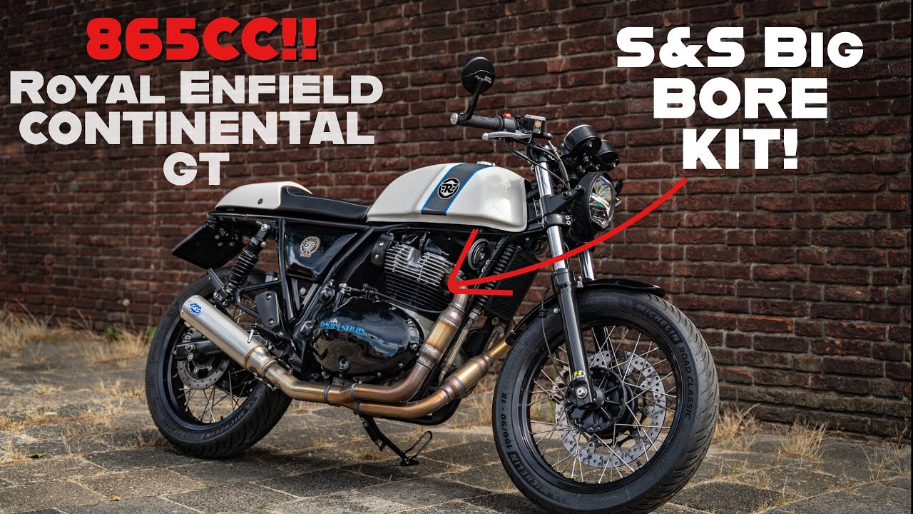 Royal Enfield Continental GT 650 First Impressions (865cc big bore kit!)