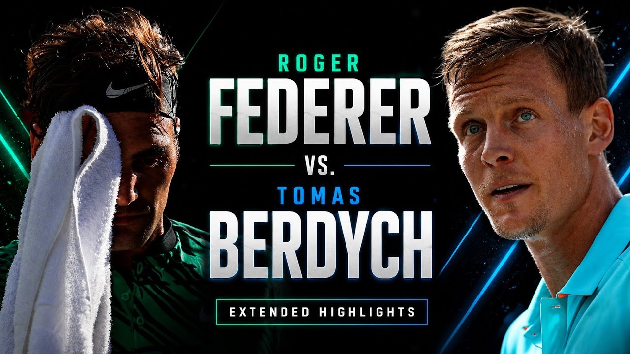 THE CLASSIC BEFORE THE CLASSIC! | Roger Federer v. Tomas Berdych | Miami 2017 QF Highlights 