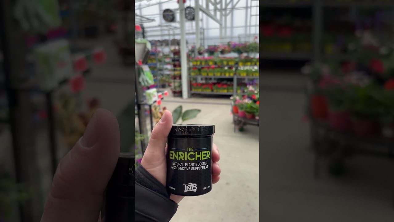 Supercharge your #garden with The Enricher! #tnbnaturals #tnb #tnbnaturalsbrand #enricher #gardening
