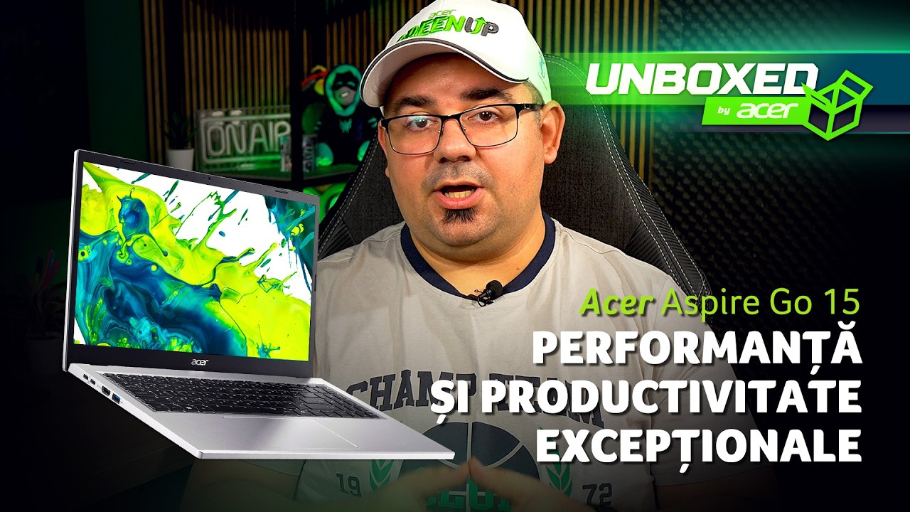 Acer Aspire Go 15 ofera productivitate si performante exceptionale