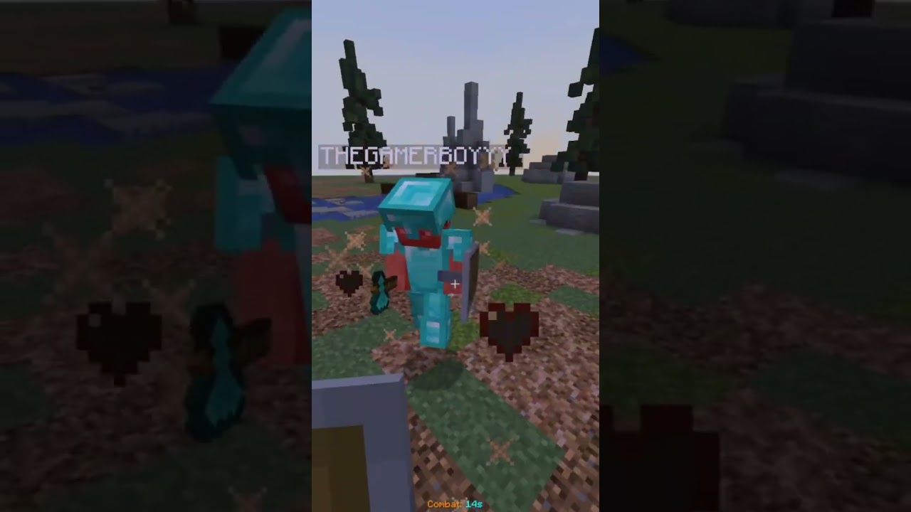 Axe PvP in MCfleet PvP Practice Day 15.                             #shorts #minecraft #axe #axepvp