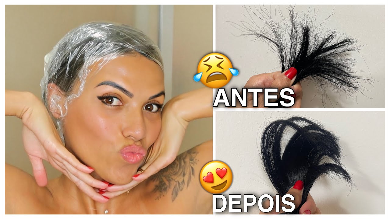 USE ISSO ANTES DE LAVAR E ACABE COM A QUEBRA DO SEU CABELO!UMECTAÇÃO CREMOSA +POTENTE