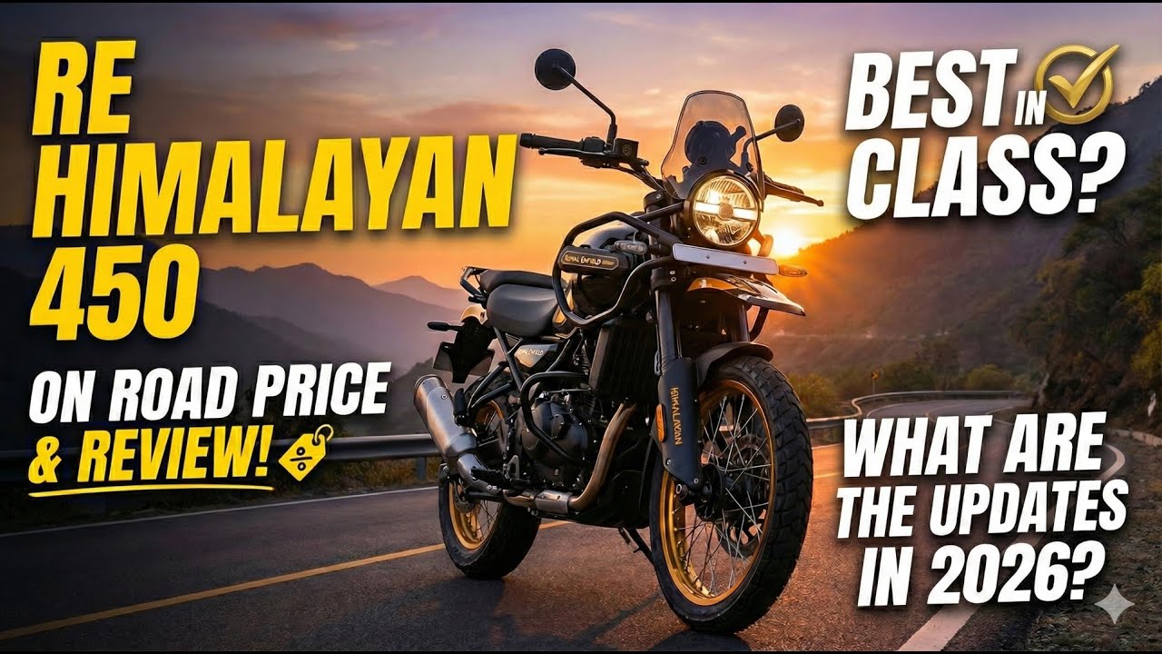 Royal Enfield Himalayan 450 Hanle Black 2026 UPDATE 🤯 
