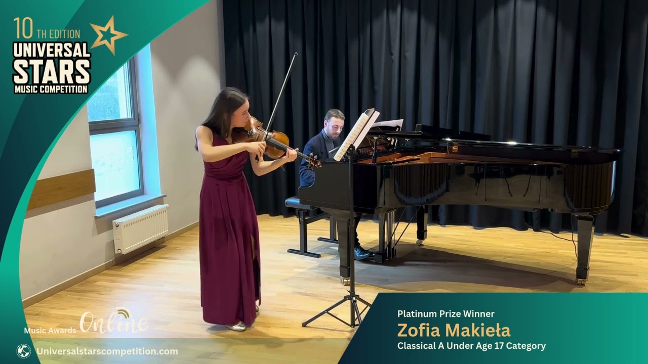 Universal Stars Music Competition 2024 Season 2 Winners Showcase - Zofia Makieła