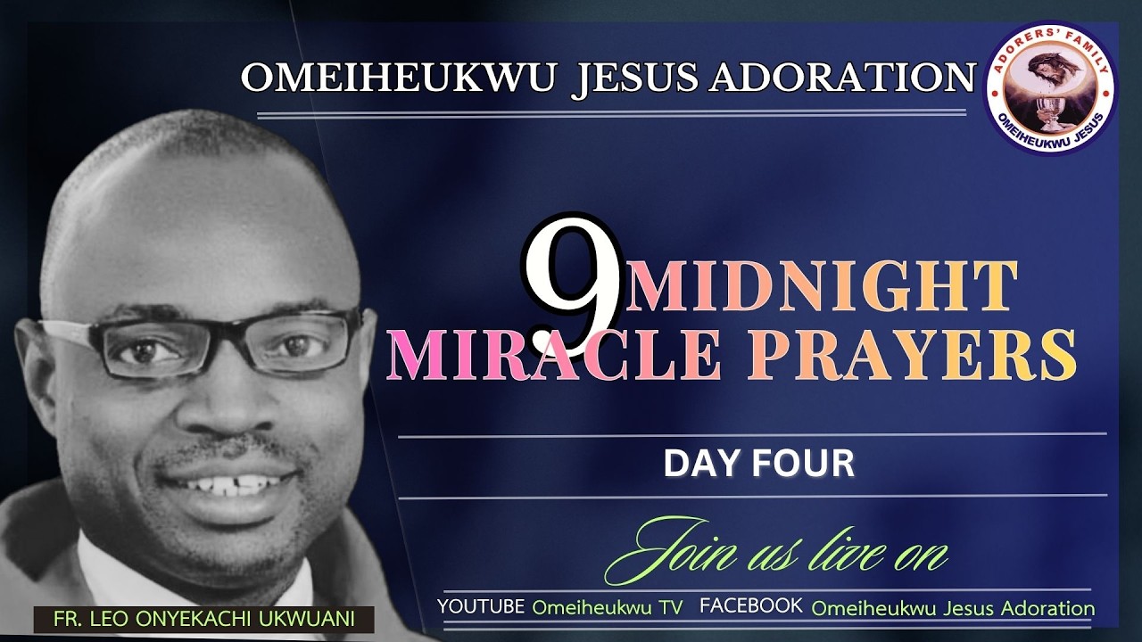 21ST FEBRUARY 2026. 9 MIDNIGHT MIRACLE PRAYERS. (DAY 4)