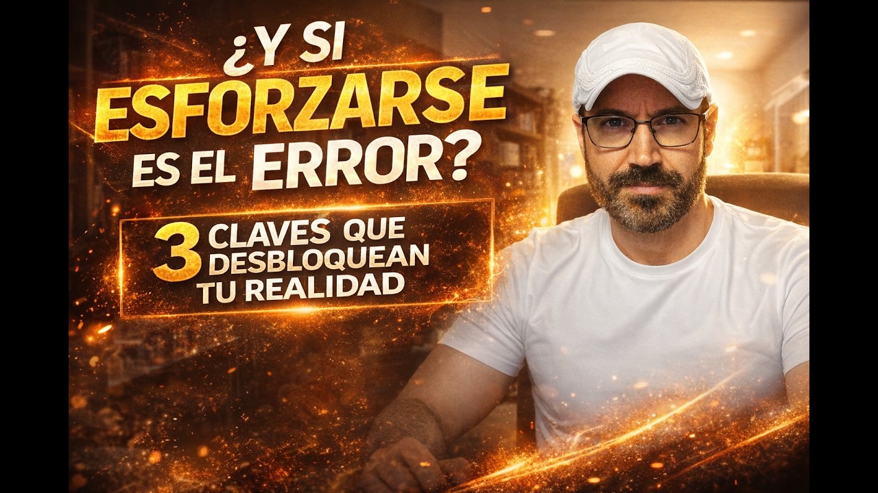 La Paradoja del Desapego Consciente: Por qu&eacute; 'intentar demasiado' te est&aacute; robando tu futuro.