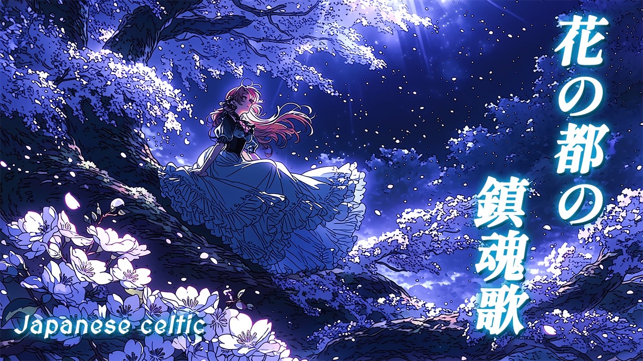 【和風ケルト幻想曲】花の都の鎮魂歌【作業用・睡眠用】
