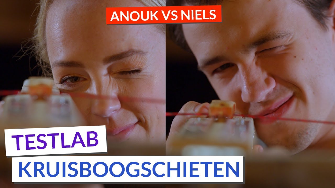 DIY KRUISBOOG MAKEN EN SCHIETEN | TESTLAB AFL #31