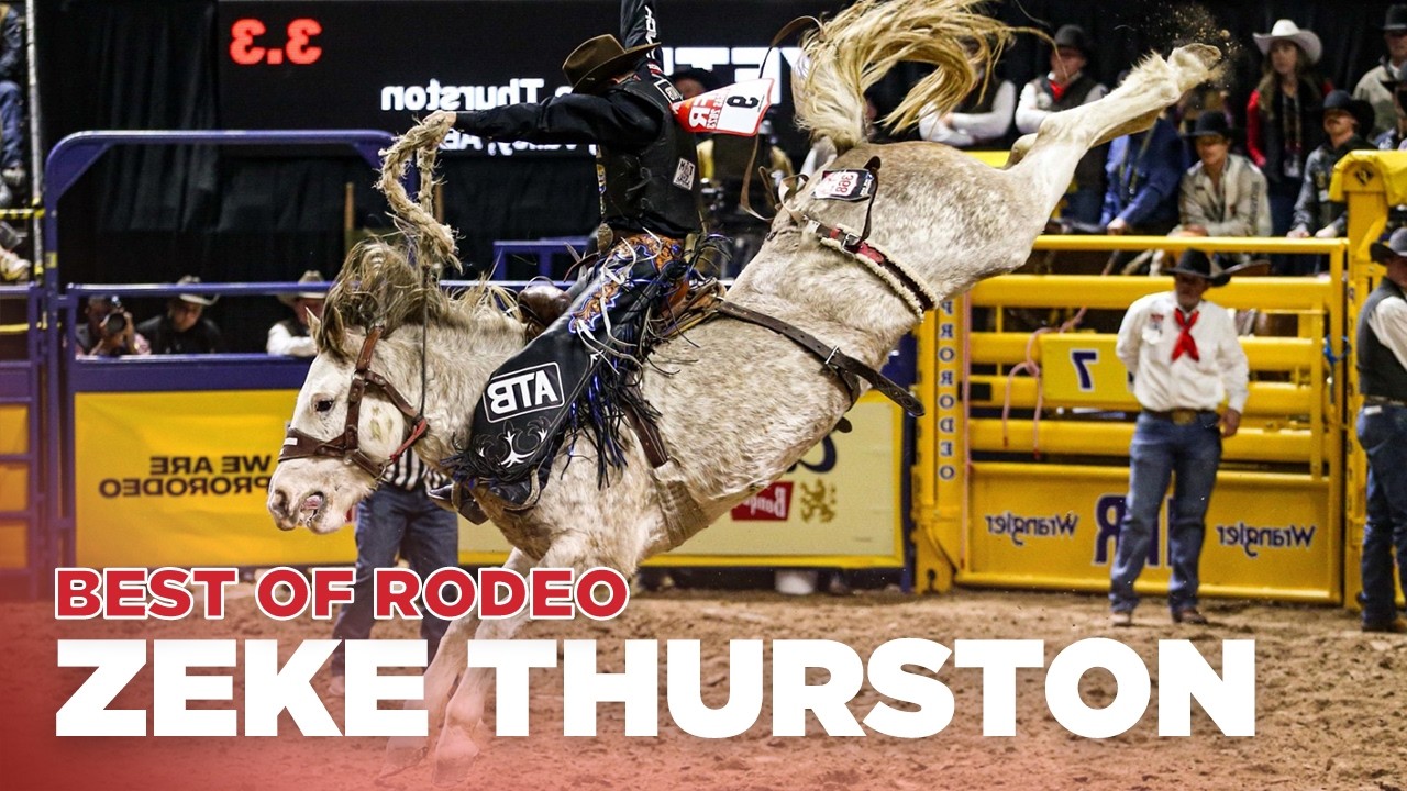 Zeke Thurston Showing You Why He is a 4X WORLD CHAMPION Saddle Bronc Rider