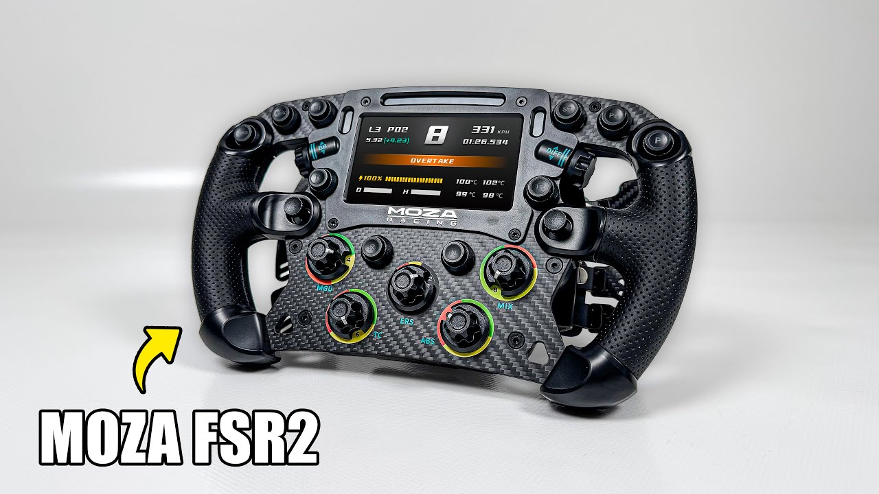 Moza Racing FSR2 Steering Wheel | Unboxing