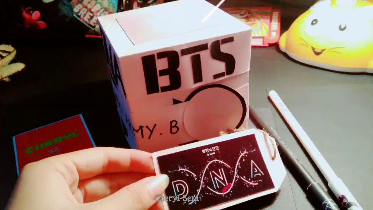 Exploring Box _ BTS theme _  Taehyung ver(방탄소년단) 'DNA' ARMY
