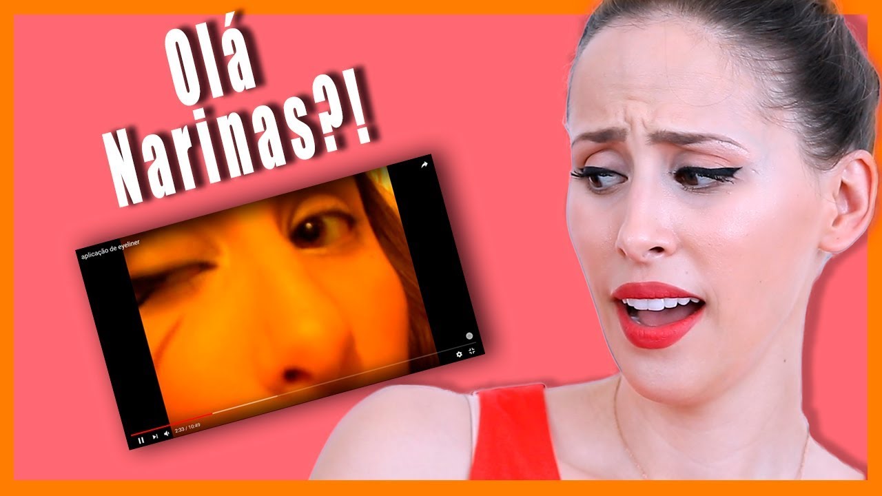 COMO FAZER EYELINER - que vergonha! Recriei o meu primeiro tutorial | Inês Mocho