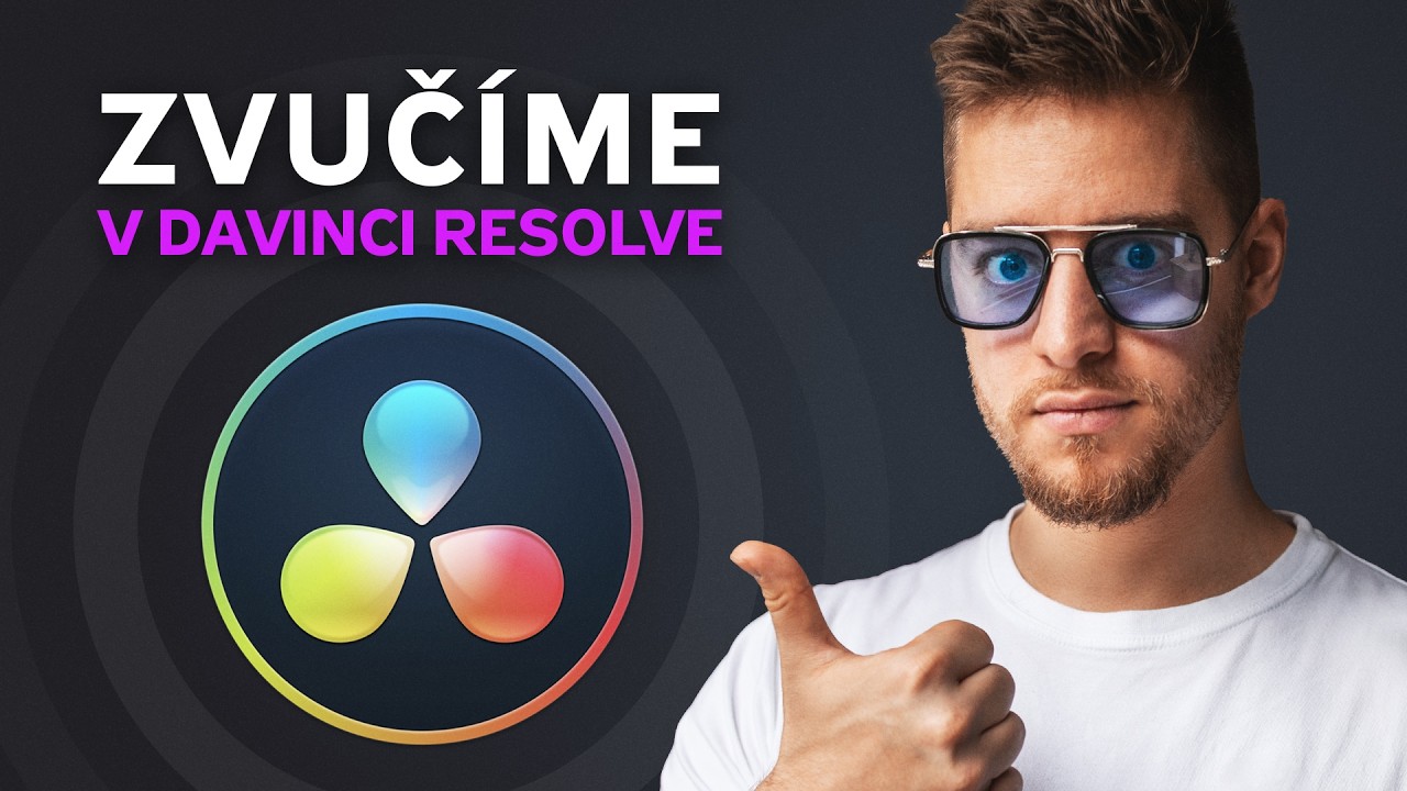Jak na DOKONALÝ zvuk, hudbu i hlas | DaVinci Resolve 20 | CZ Tutorial