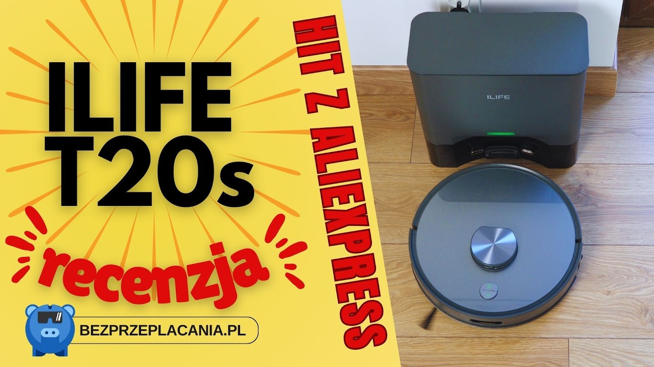 iLife T20s - recenzja hitowego robota sprzątającego z AliExpress