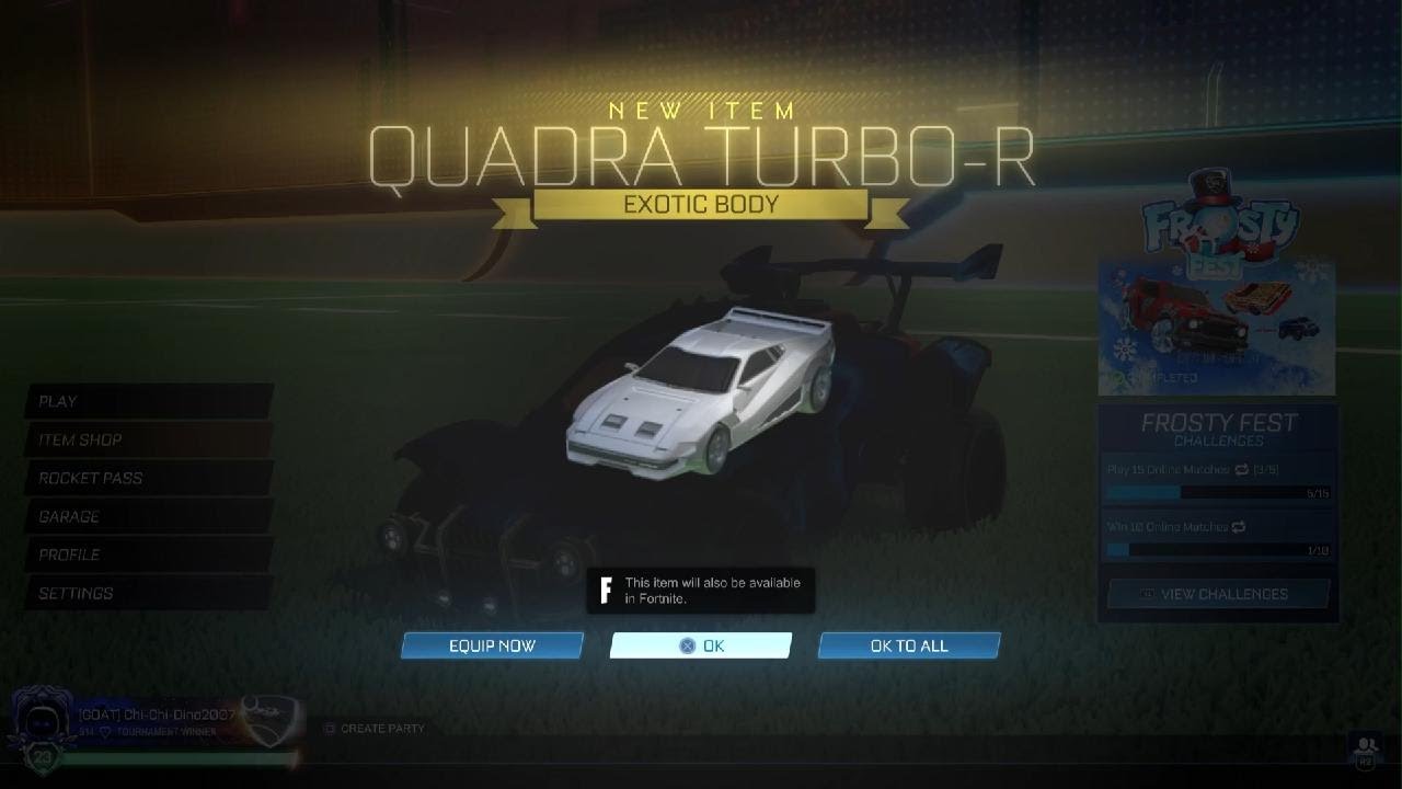 Rocket League New Items Showcase