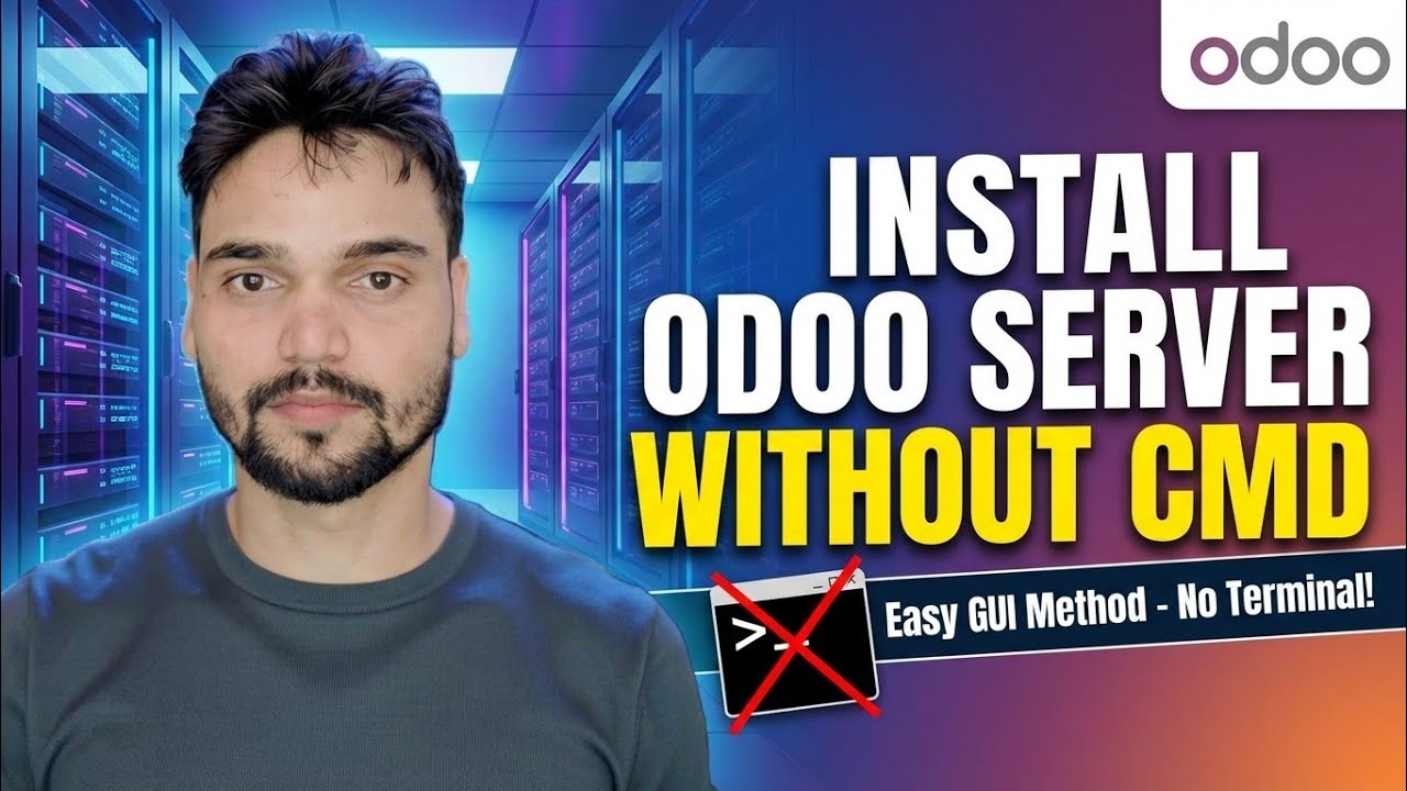 Install Odoo Server in 5 Minutes (2025) | Step by Step ERP Setup Without Coding