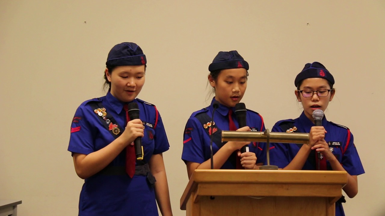 84th Girls Brigade enrollment 2017April21