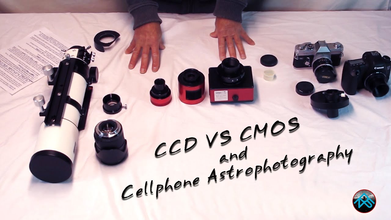 CCD vs CMOS & Cellphone Astrophotography