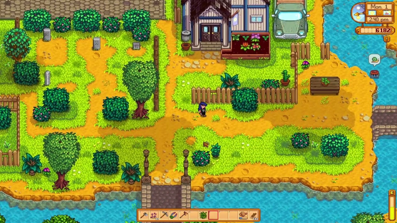 First day of summer!!! Day 1 of Summer, Year 1 (daily Stardew Valley)
