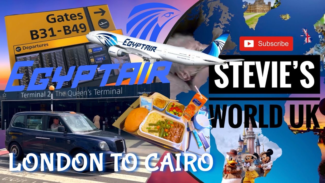 РЕЙС ЭКОНОМ-КЛАССОМ EGYPTAIR ИЗ ЛОНДОНА В КАИР - ЕГИПЕТ