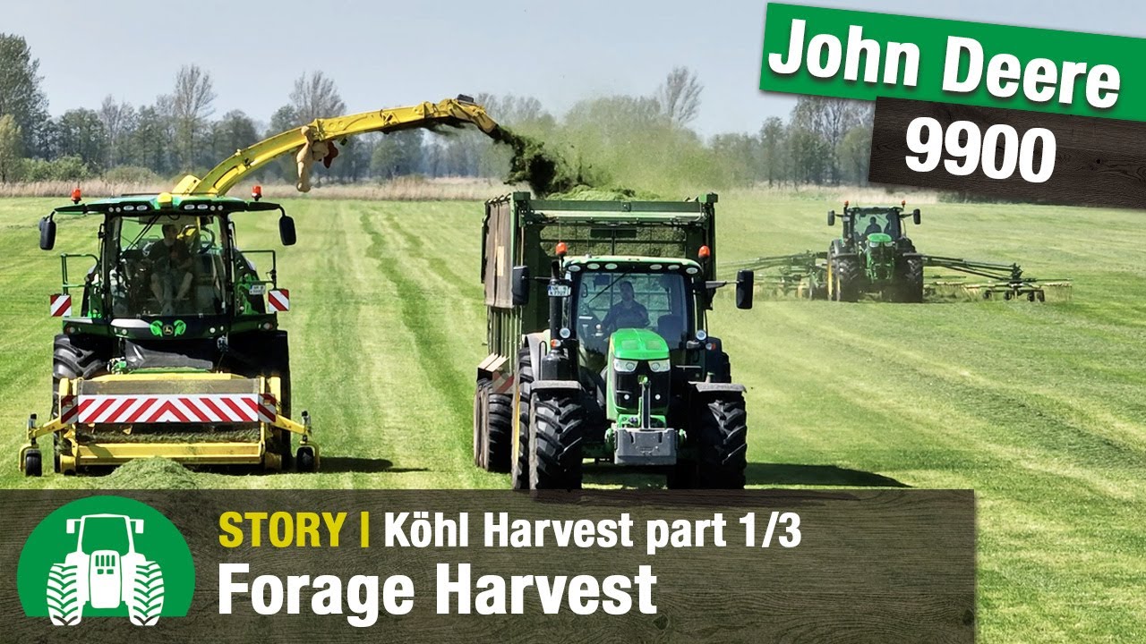 Köhl Harvest Part 1/3 | Custom farming | John Deere Forage Harvesters | Agricultural Contractors